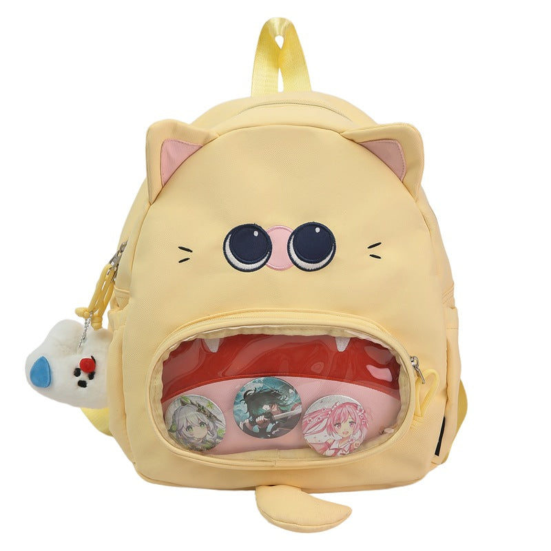 Cute Cat-Themed Mini Backpack