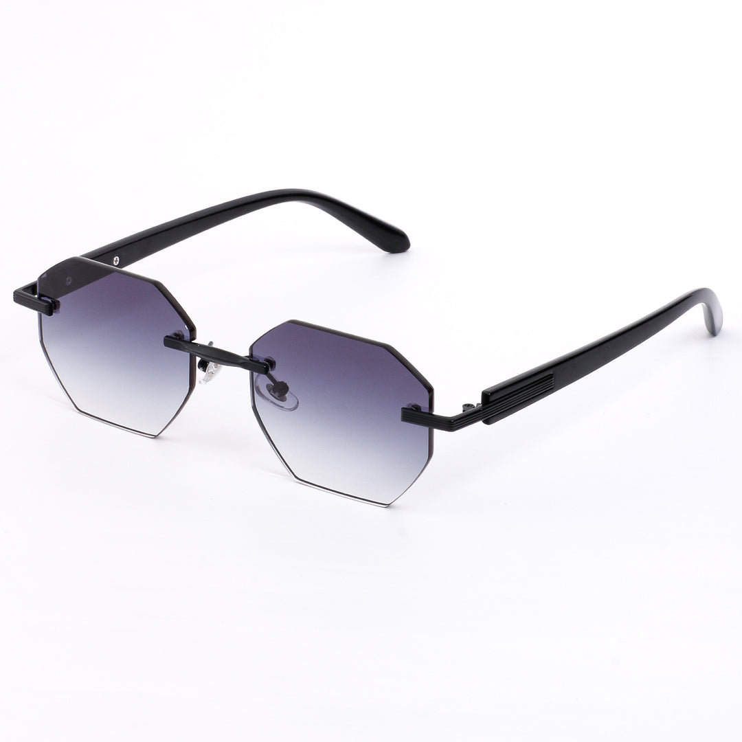Ladies stylish sunglasses in trendy octagonal design with high-quality frame Bowlift