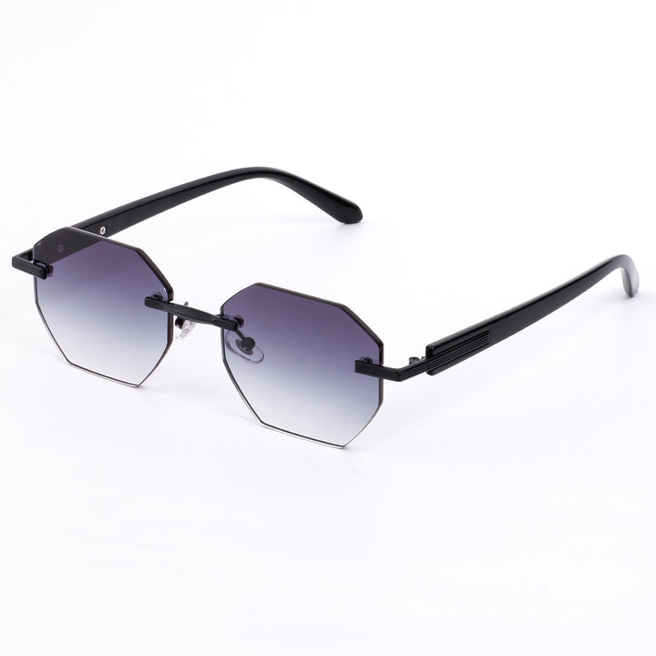 Ladies stylish sunglasses in trendy octagonal design with high-quality frame Bowlift