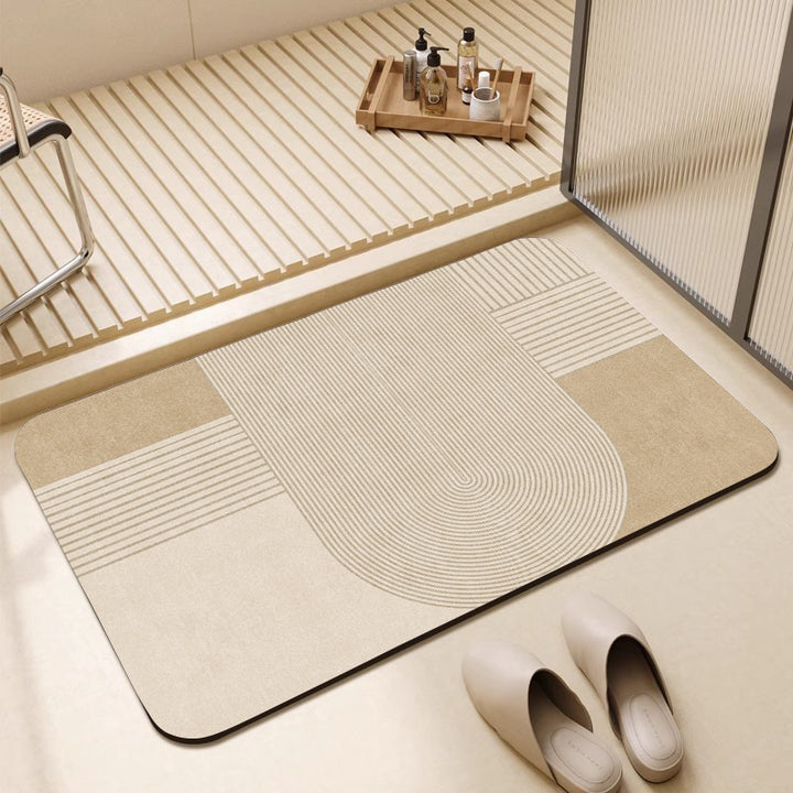 Non-Slip Modern Bath Mat Bowlift