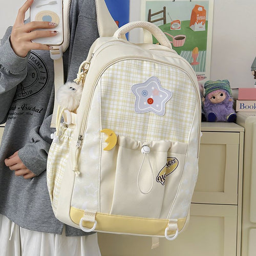 Playful backpack with practical compartments Bowlift