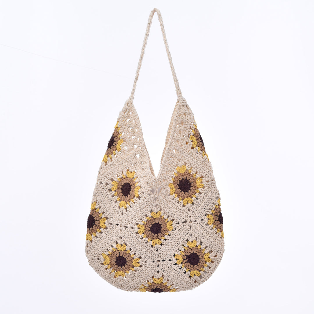 Handmade Crossbody Bag in Floral Design Bowlift