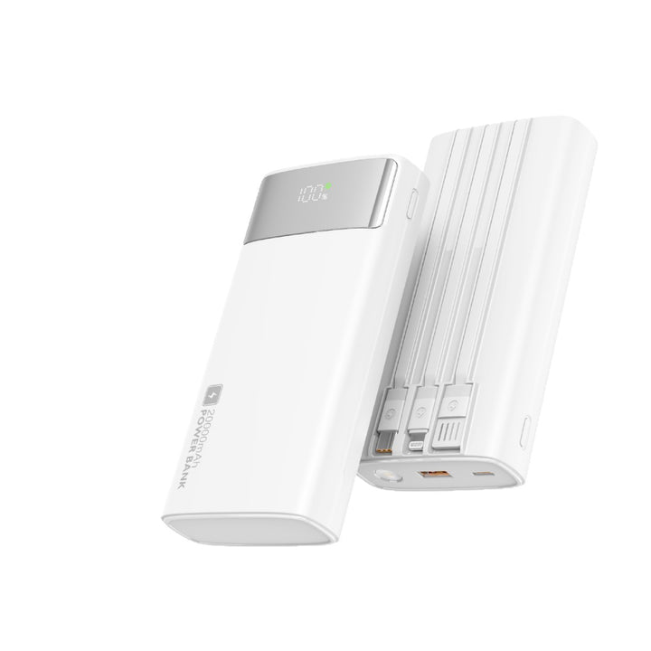 Portable power bank with fast charging port and LED display Bowlift