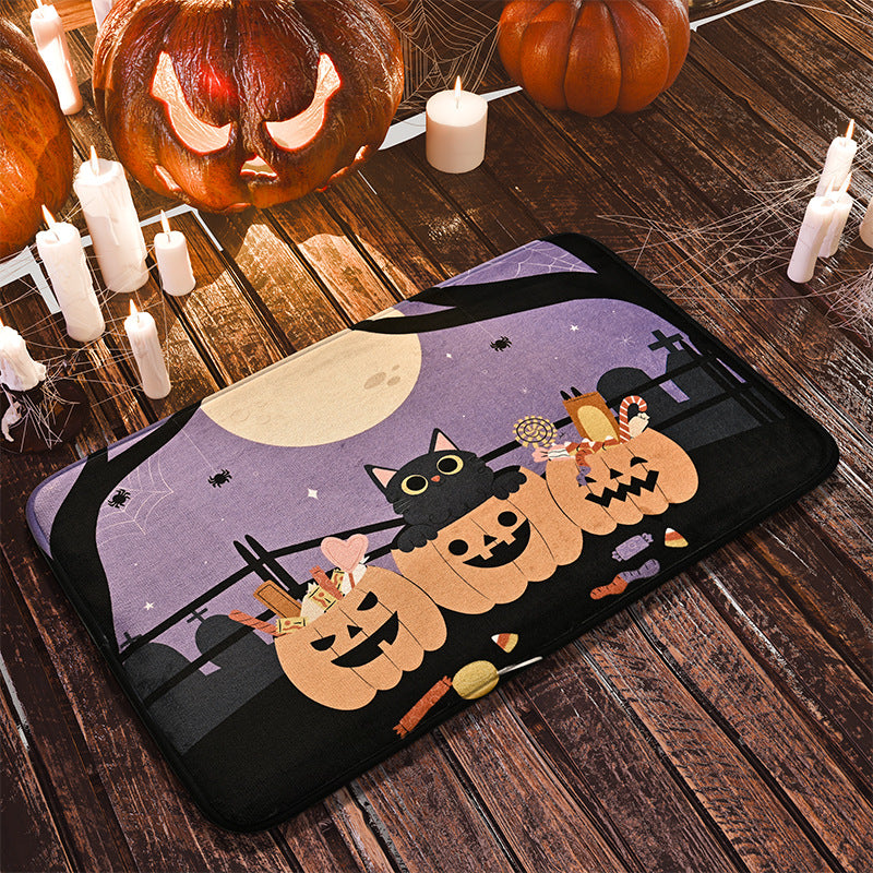 Halloween Themed Bath Mat Bowlift