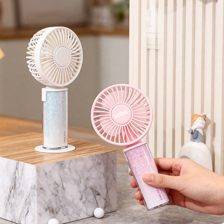Portable Mini Hand Fan with Ergonomic Design and USB Charging Function Bowlift