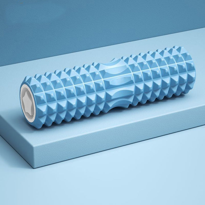 Massage fascia roller with structured grip surfaces Bowlift