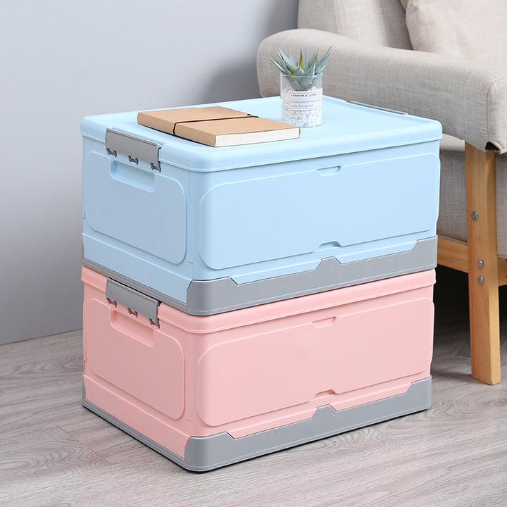 Women's multifunctional storage box with foldable lid Bowlift