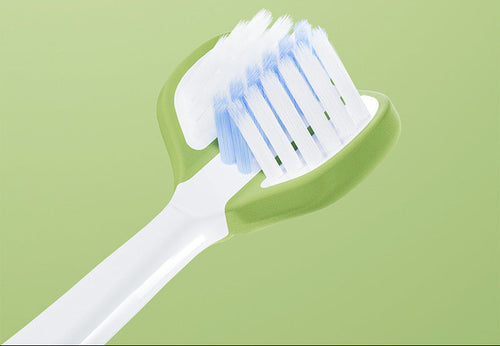 Three-Headed Fun Toothbrush Set Bowlift