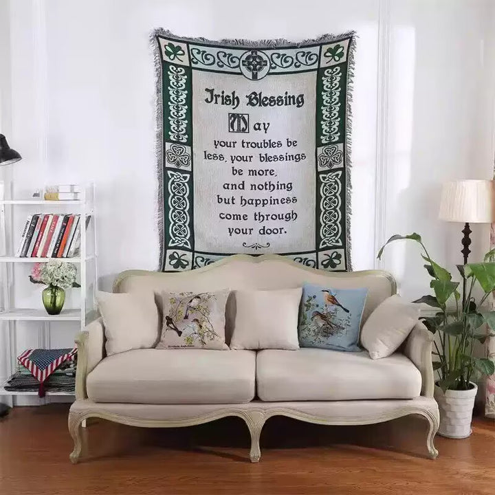 Inspirational Decorative Tapestry Blanket
