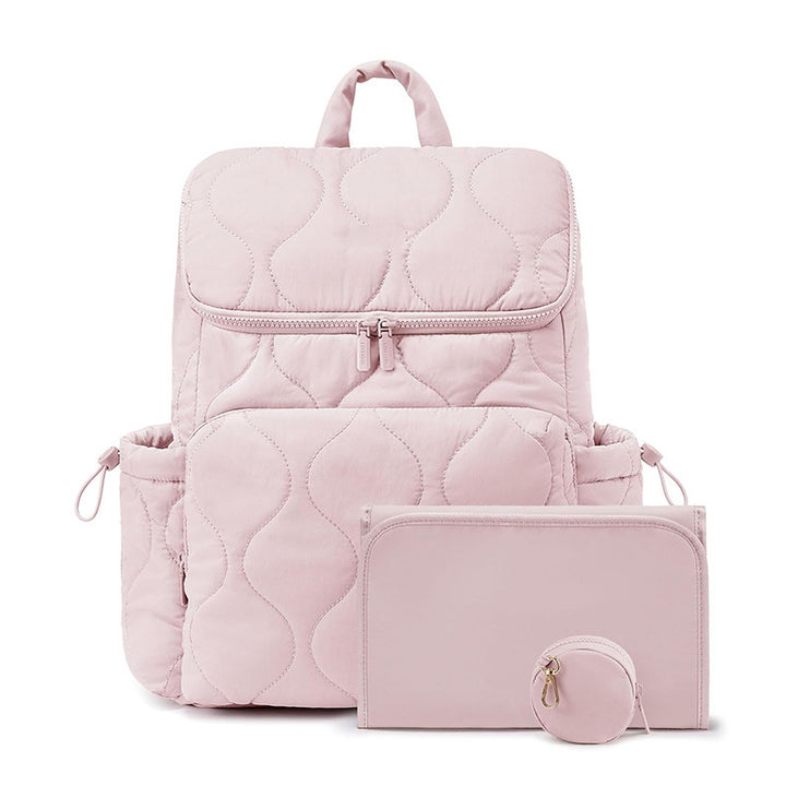 Quilt-Backpack with Additional Organizer Bowlift