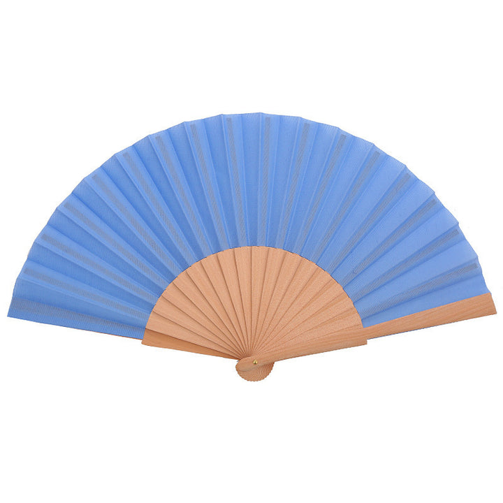 Women handmade fan made of breathable material with elegant design Bowlift