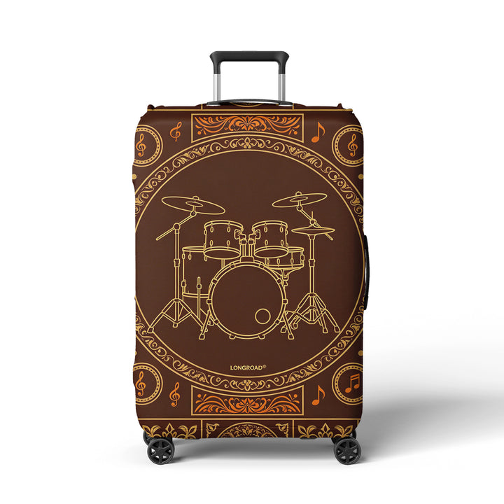 Women's suitcase with unique hand-drawn design Bowlift