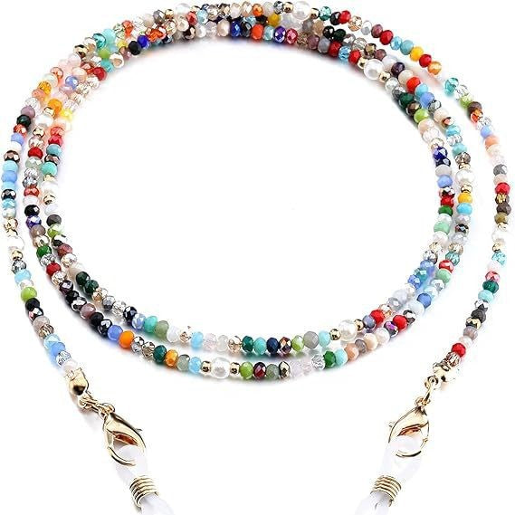 Playful Bead Glasses Chain Bowlift