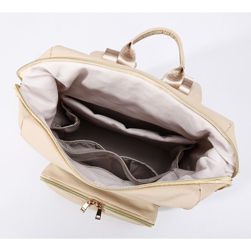 Multi-Compartment Versatile Travel Backpack Bowlift