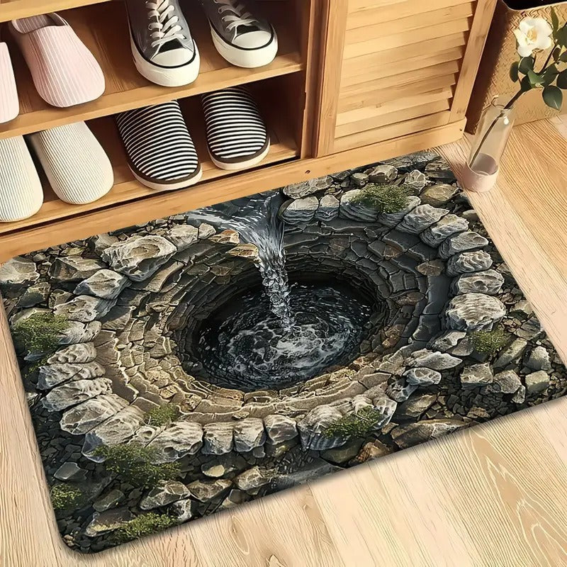 3D Illusion Welcome Mat Bowlift