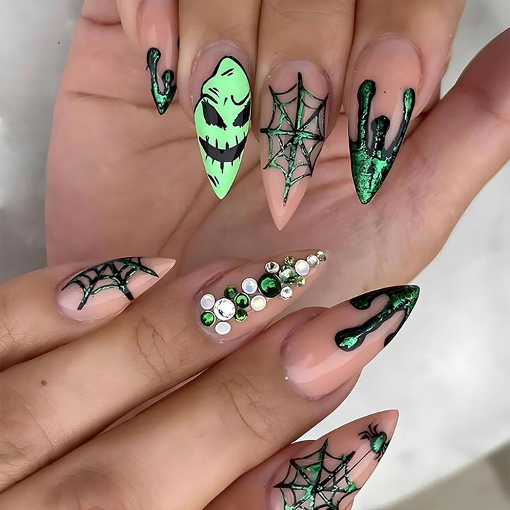 Creative Nail Art Set with Halloween Motifs Bowlift