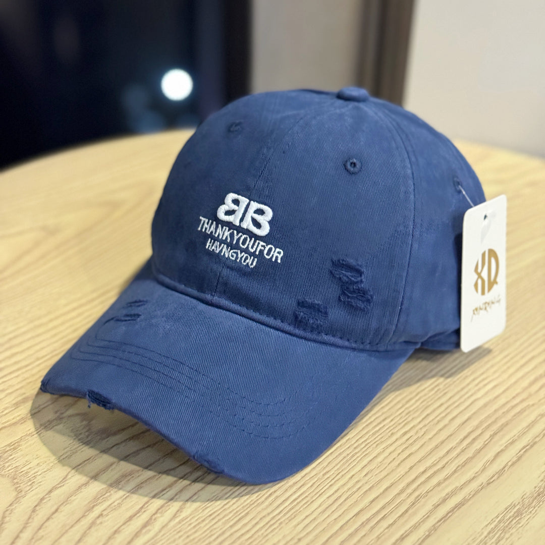 Unisex Distressed Casual Baseball Cap Bowlift