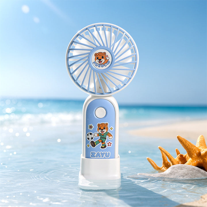 Cartoon Character Mini Fan Bowlift