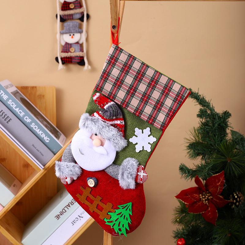 Christmas stocking with creative designs Bowlift