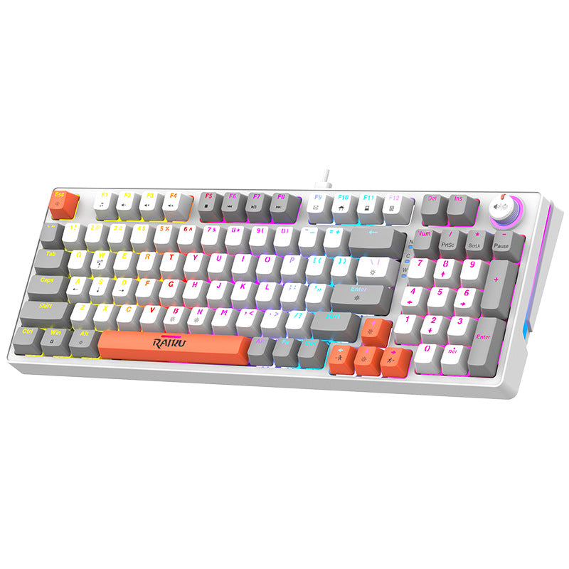 Backlit Mechanical Gaming Keyboard Bowlift