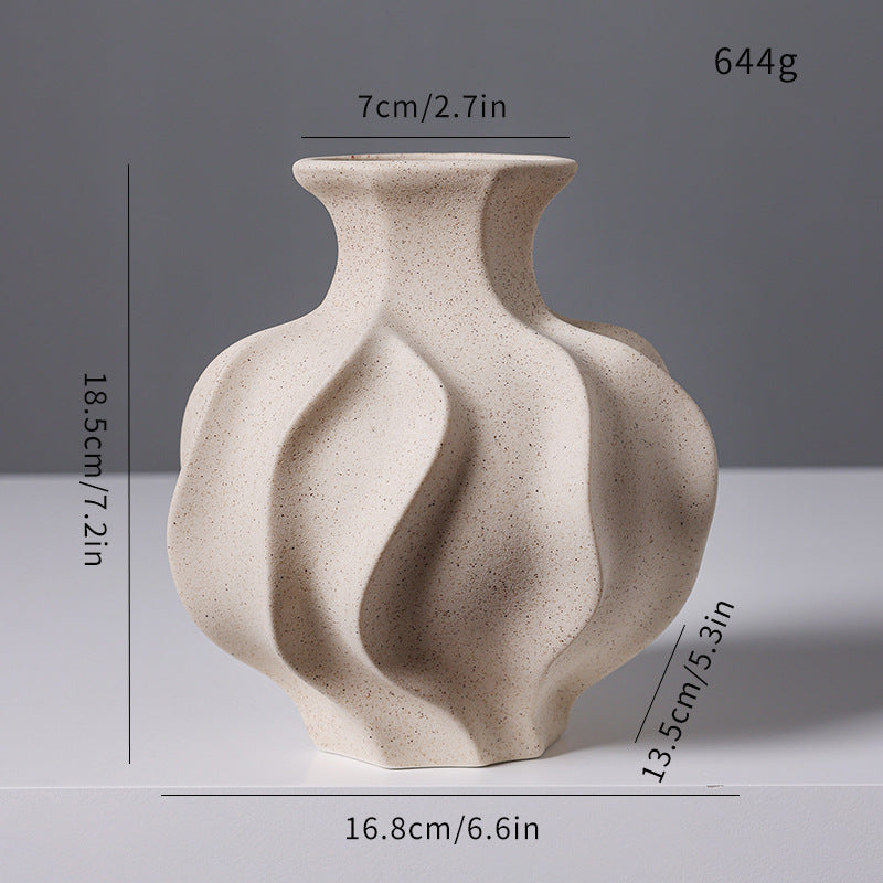 Artistic Ceramic Vase Bowlift