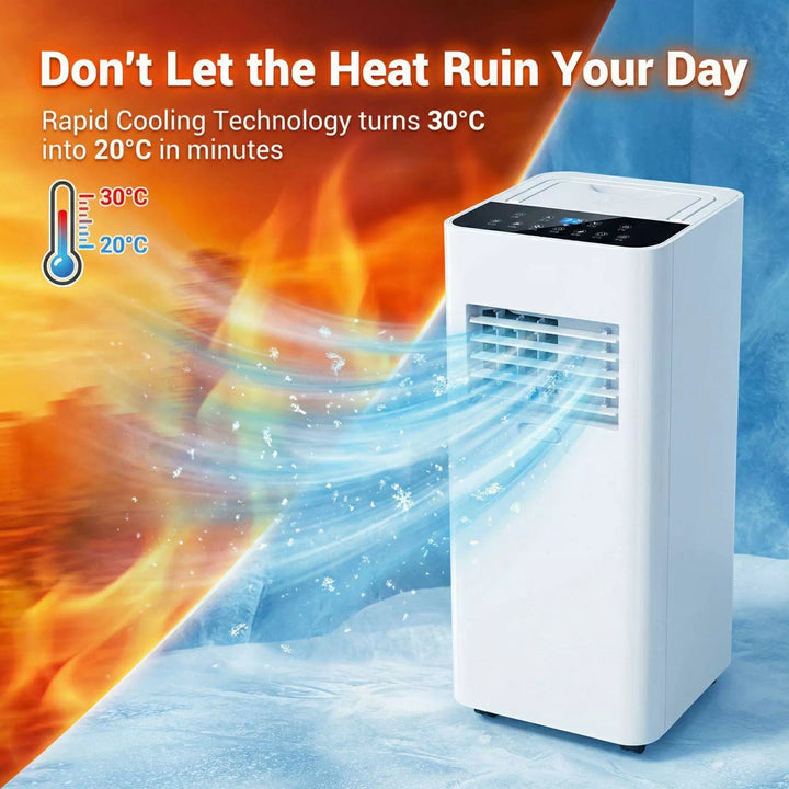 Unisex One Size rapid-cool compact portable air cooler with digital touch controls and directed air outlets Bowlift