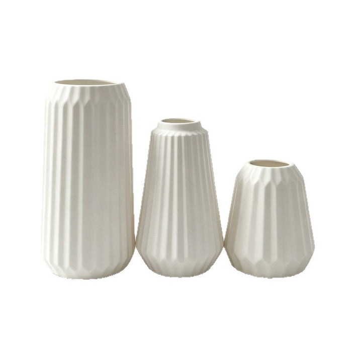 Textured Geometric Table Vase Bowlift
