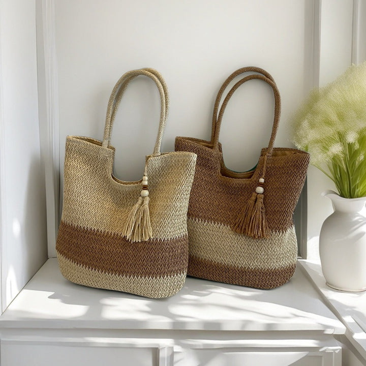 Handcrafted straw bag Bowlift