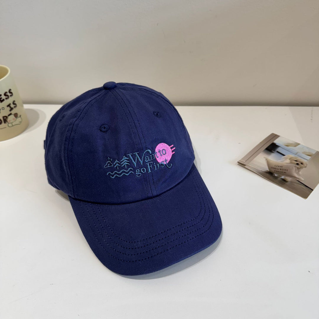 Women's Casual Embroidered Baseball Cap Bowlift 1783921861