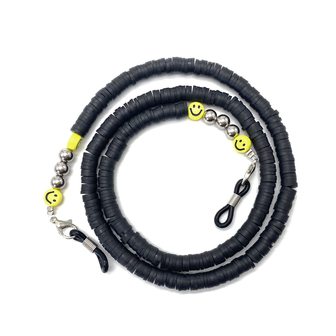 Colorful Smile Bead Eyewear Chain Bowlift