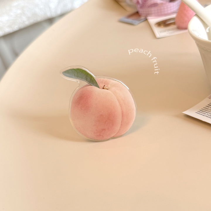 Original refrigerator magnet in peach design Bowlift