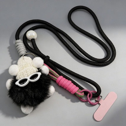 Cute Plush Creature Dog Leash Bowlift