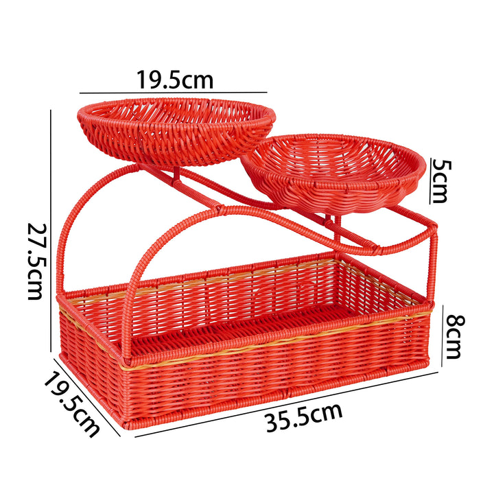 Ladies' Fruit and Vegetable Basket on High Shelf Bowlift