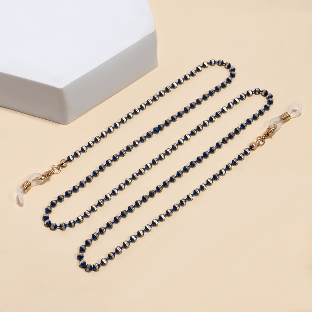 Elegant Beaded Eyewear Holder Chain Bowlift