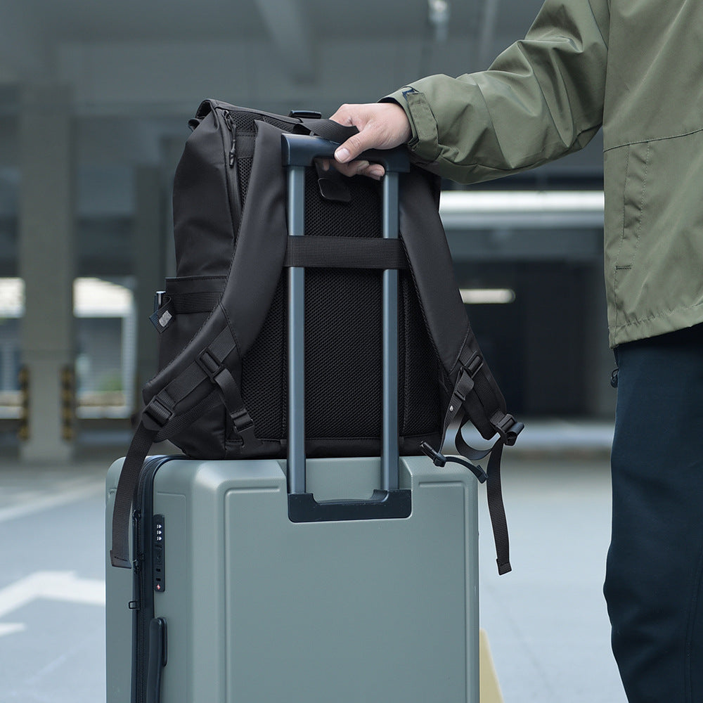 Roll-Top Urban Backpack Bowlift