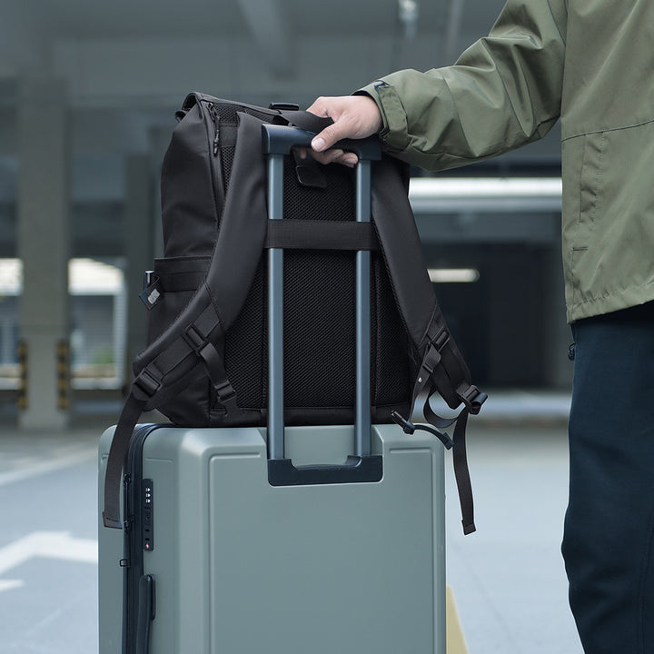 Roll-Top Urban Backpack Bowlift