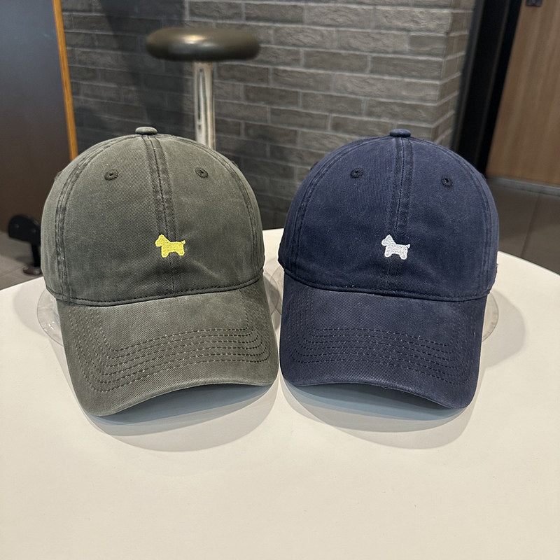 Men's Casual Embroidered Cotton Cap Bowlift
