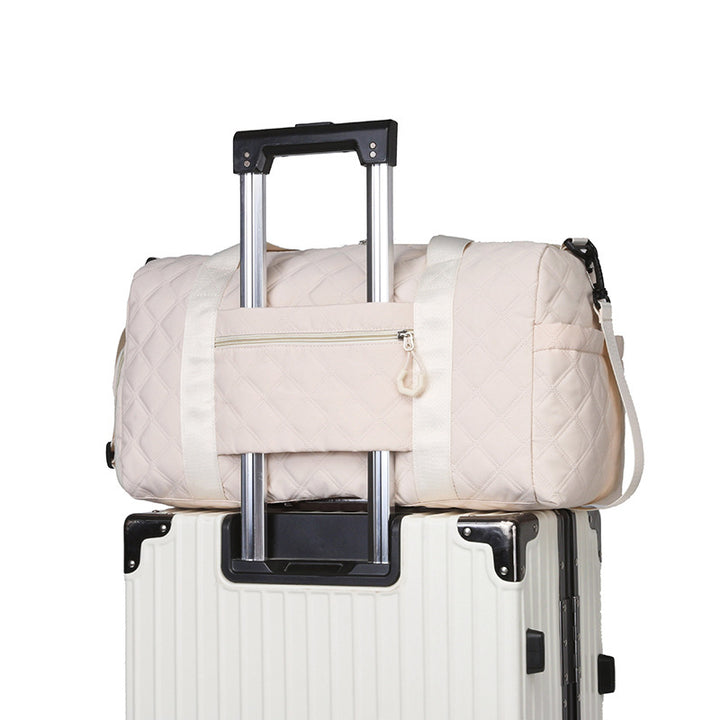 Quilted Gym Duffle Bag Bowlift
