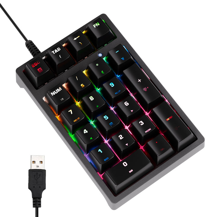 Compact RGB Mechanical Keypad Bowlift