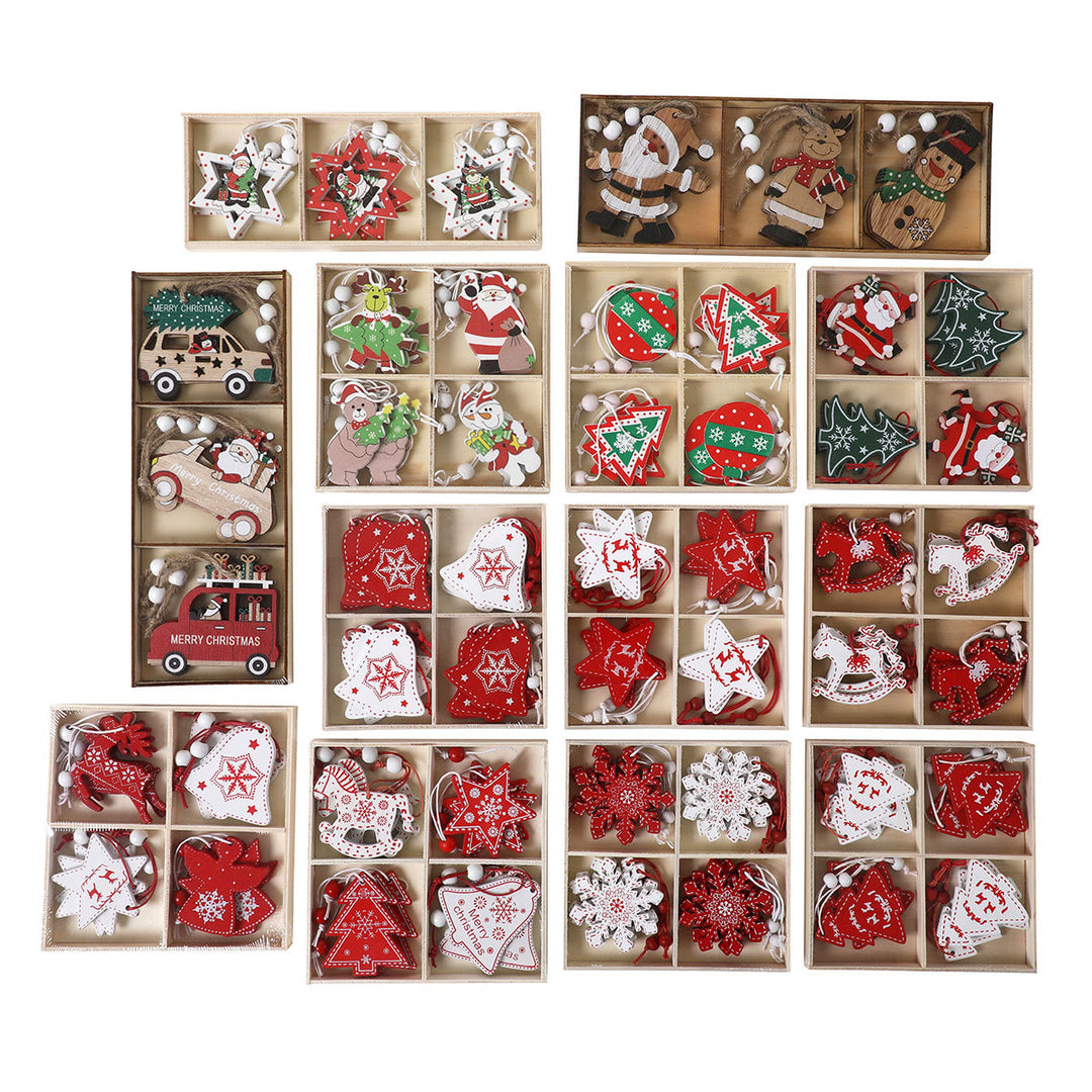 Festive Tree Shaped Ornaments Bowlift