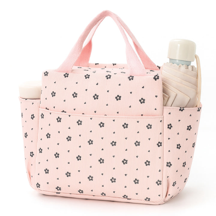 Practical Organizer Bag with Floral Design Bowlift