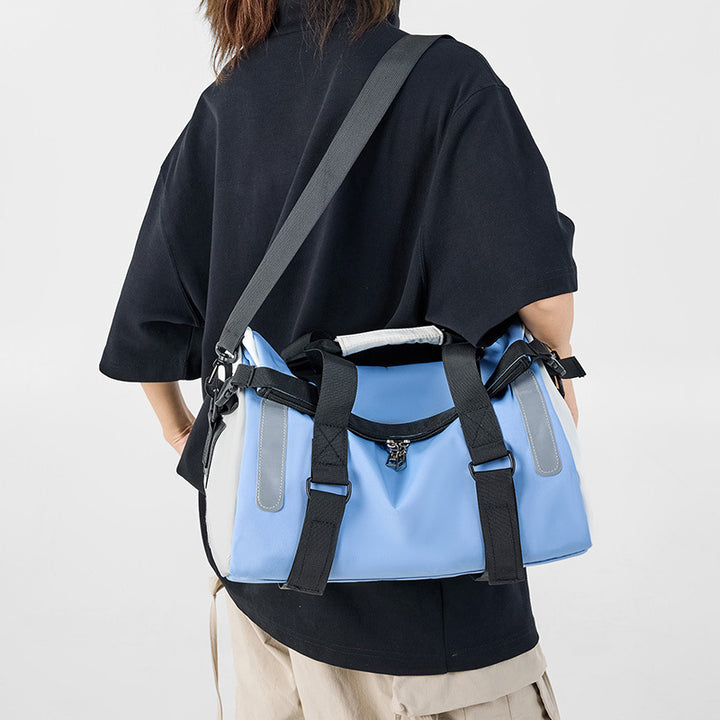 Multifunctional Sports Duffel Bag with Durable Material and Smart Compartment Design Bowlift