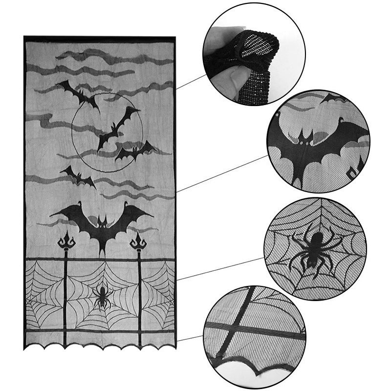 Decorative Spider Web Tablecloth