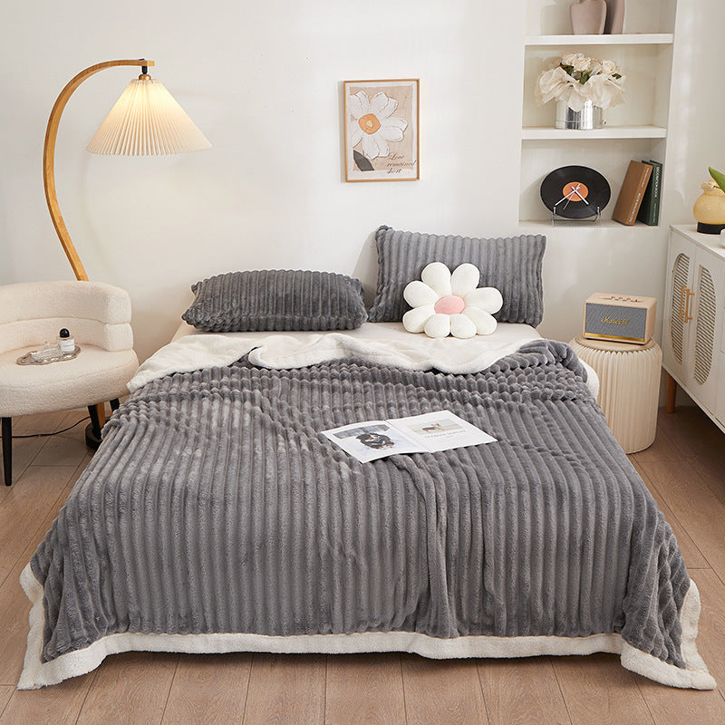 Plush Comfort Throw Blanket Bowlift