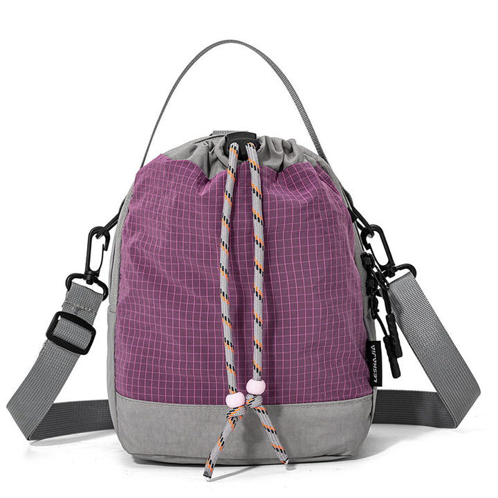Lightweight Drawstring Mini Backpack Bowlift