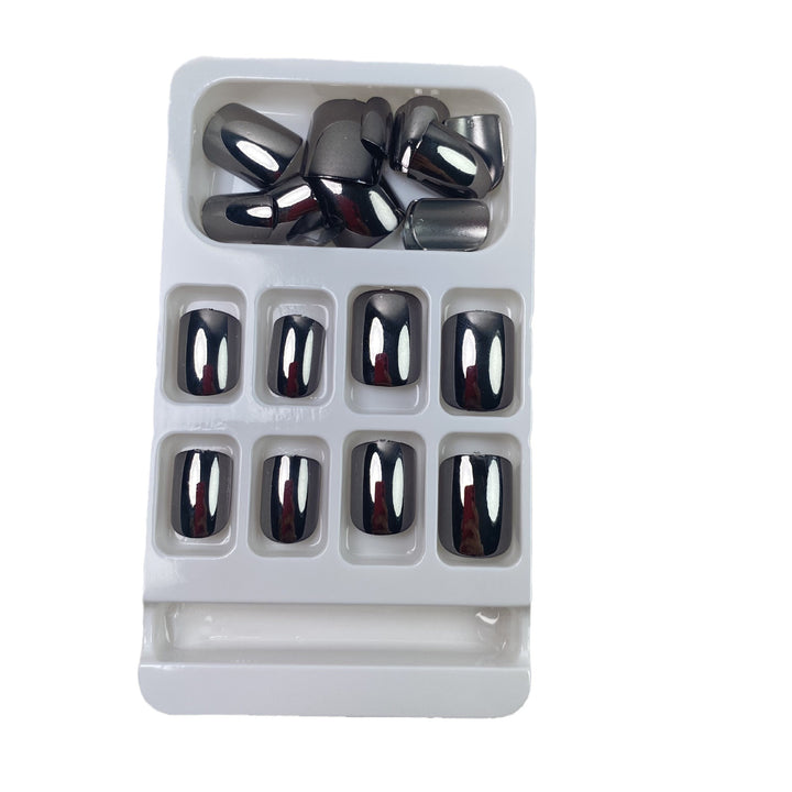 Premium Glossy Press-On Nail Set Bowlift