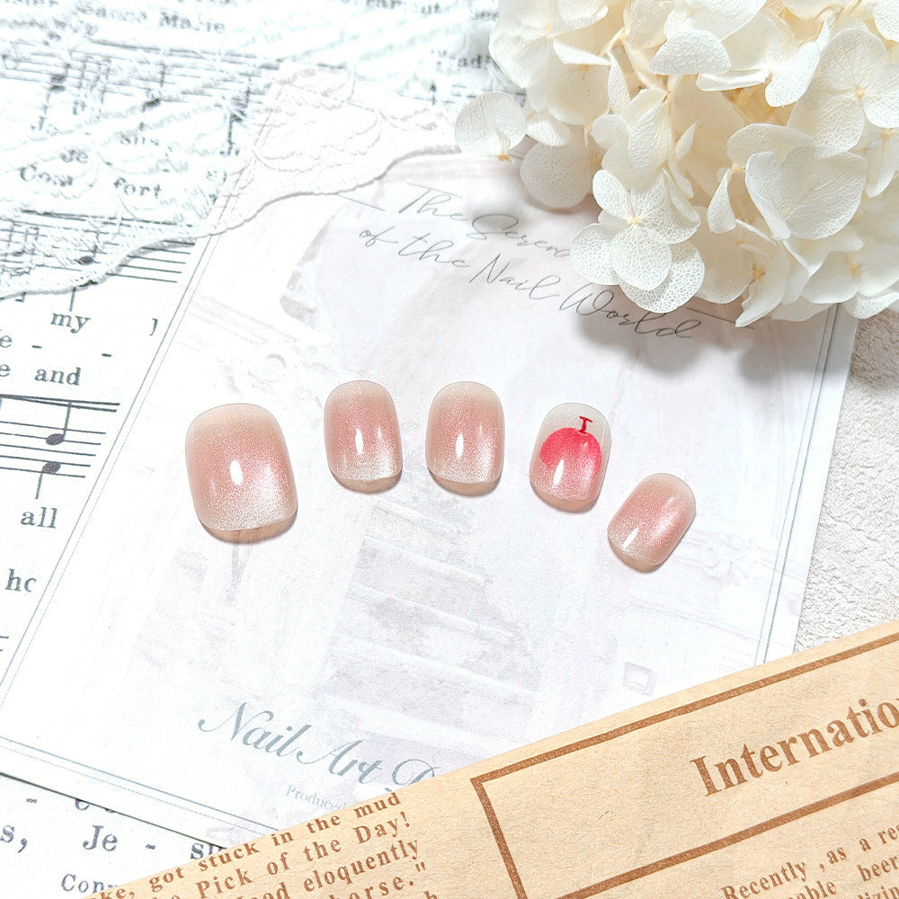 Ombre Style Artificial Nails Bowlift