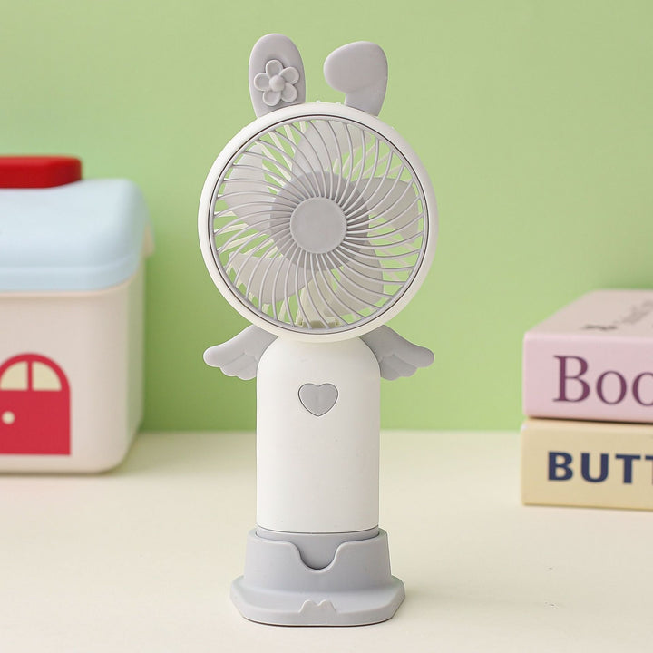 Adorable Character-Themed Portable Fan Bowlift