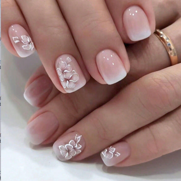 Floral Pattern Nail Art Set Bowlift