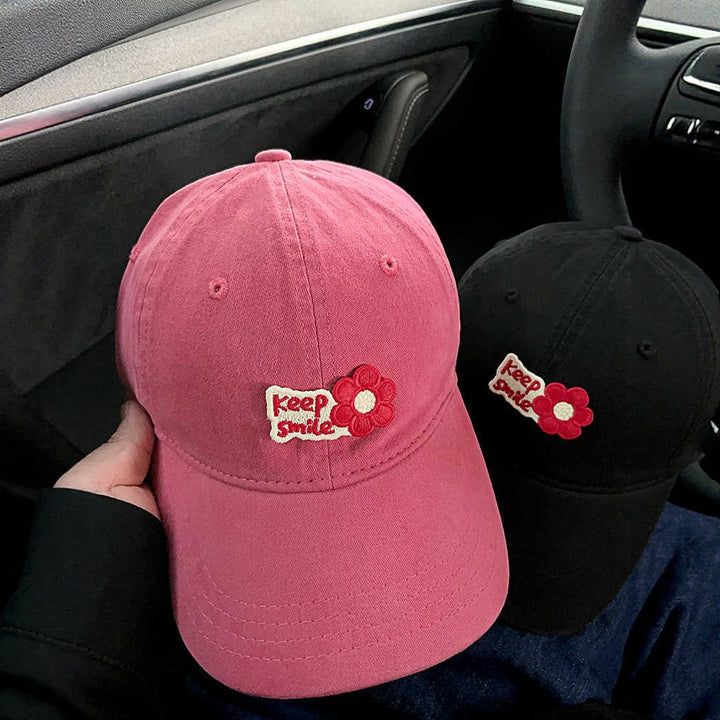 Women's Embroidered Motivational Baseball Cap Bowlift